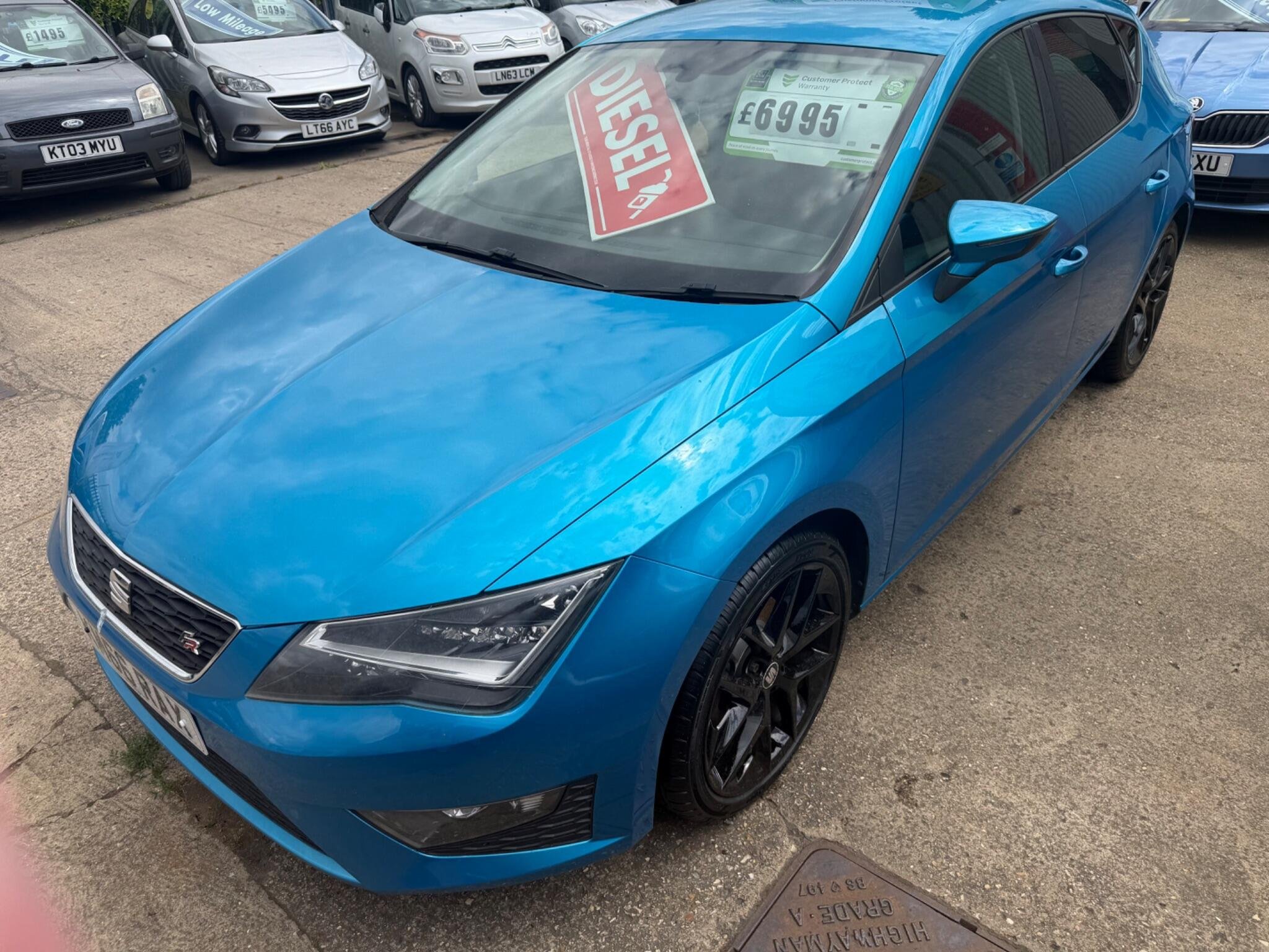 2016 seat leon 2.0 tdi fr technology euro 6 (s/s) 5dr £6,995 make:  model: leon body: hatchback mileage: 102,990 year: 2016... photo